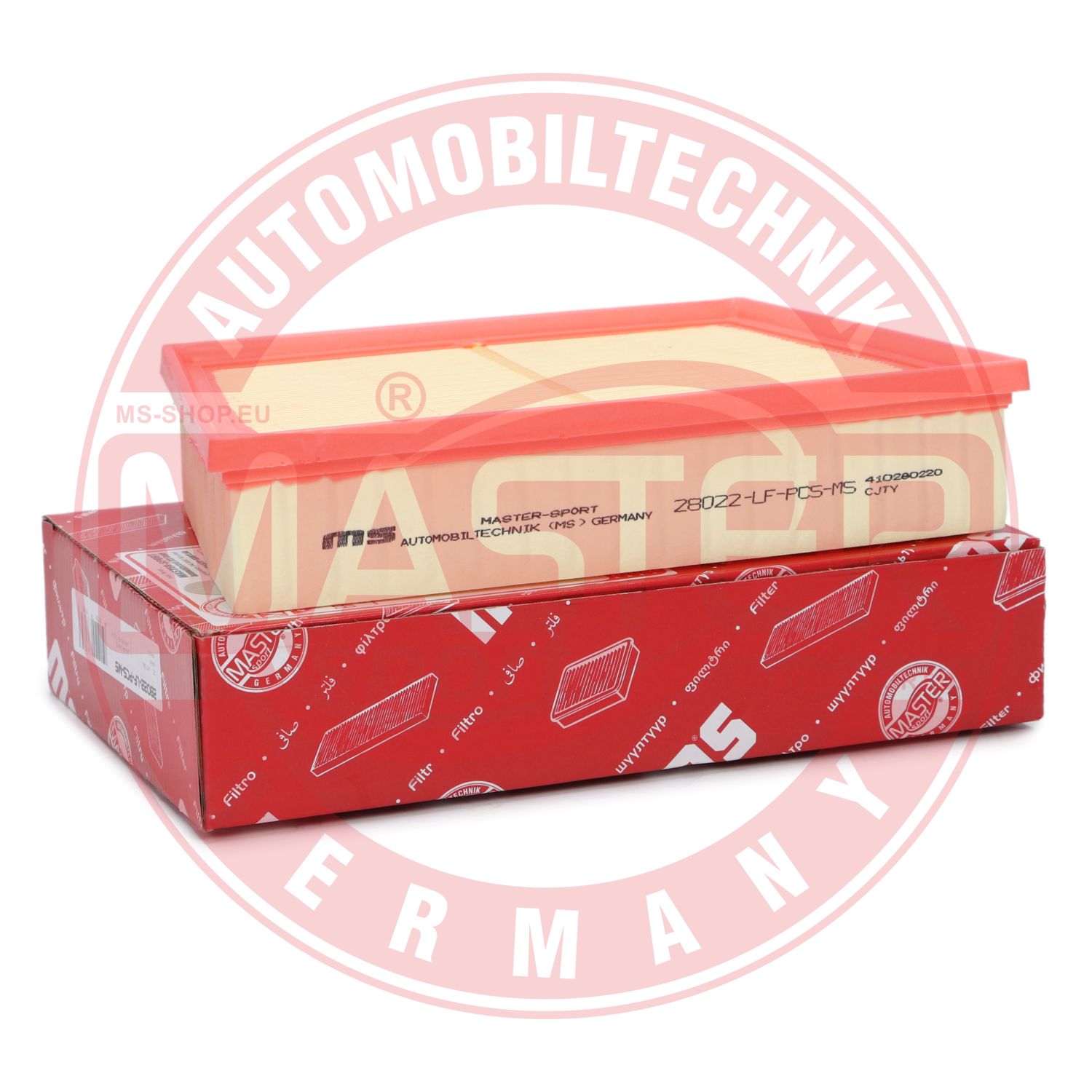 Filtru aer MASTERSPORT GERMANY 28022-LF-PCS-MS